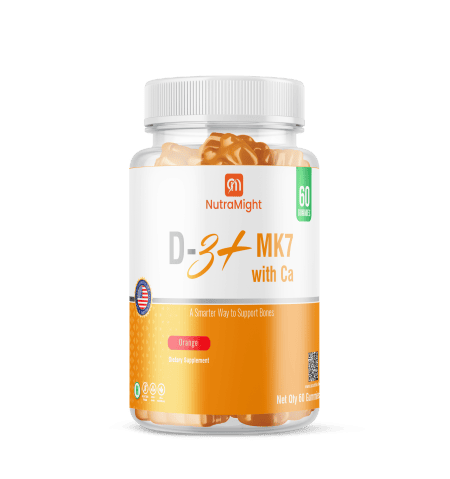 NutraMight D-3+ MK7 with Ca