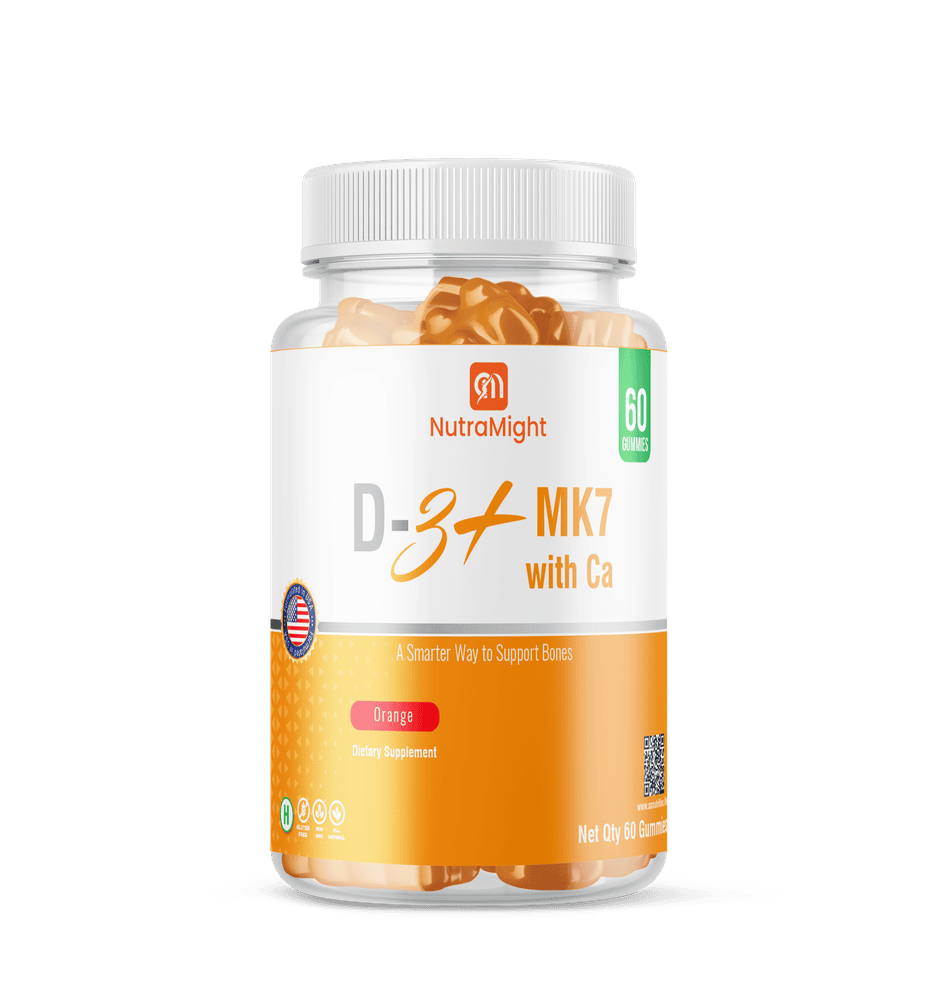 NutraMight D-3+ MK7 with Ca